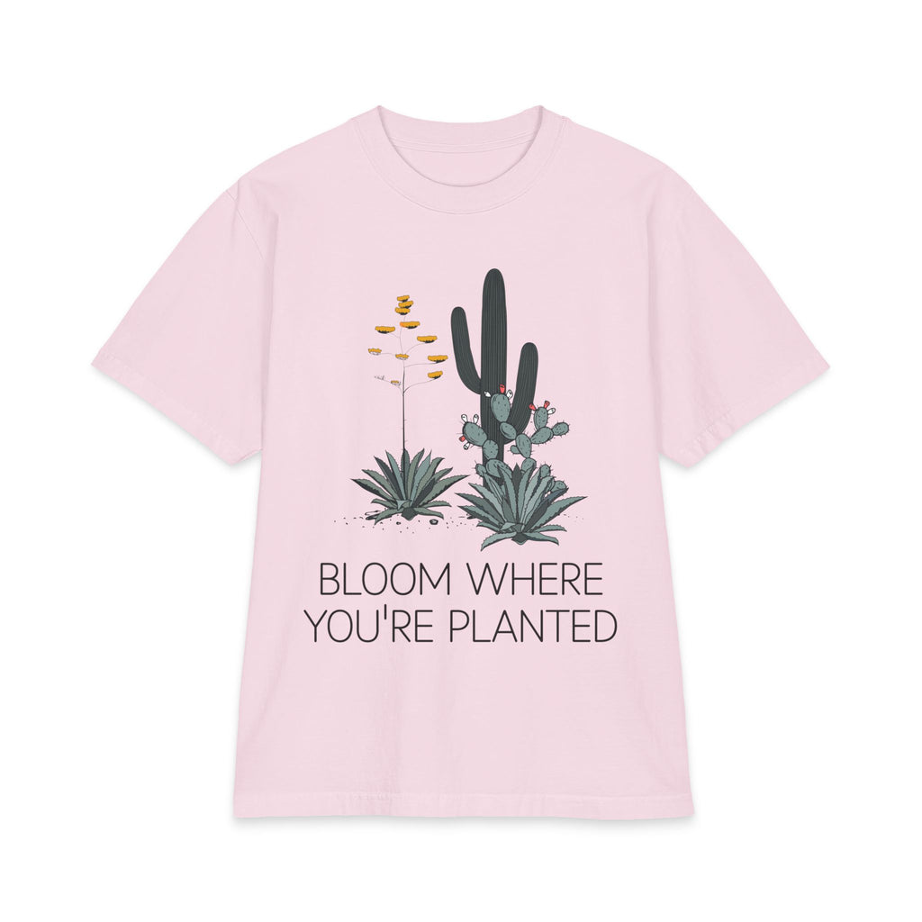 Bloom Where You’re Planted Drop-Shoulder Tee