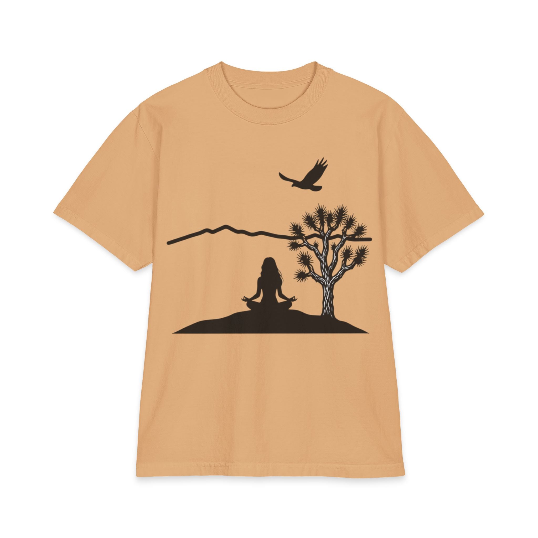 Desert Soul Female Silhouette Drop-Shoulder Tee