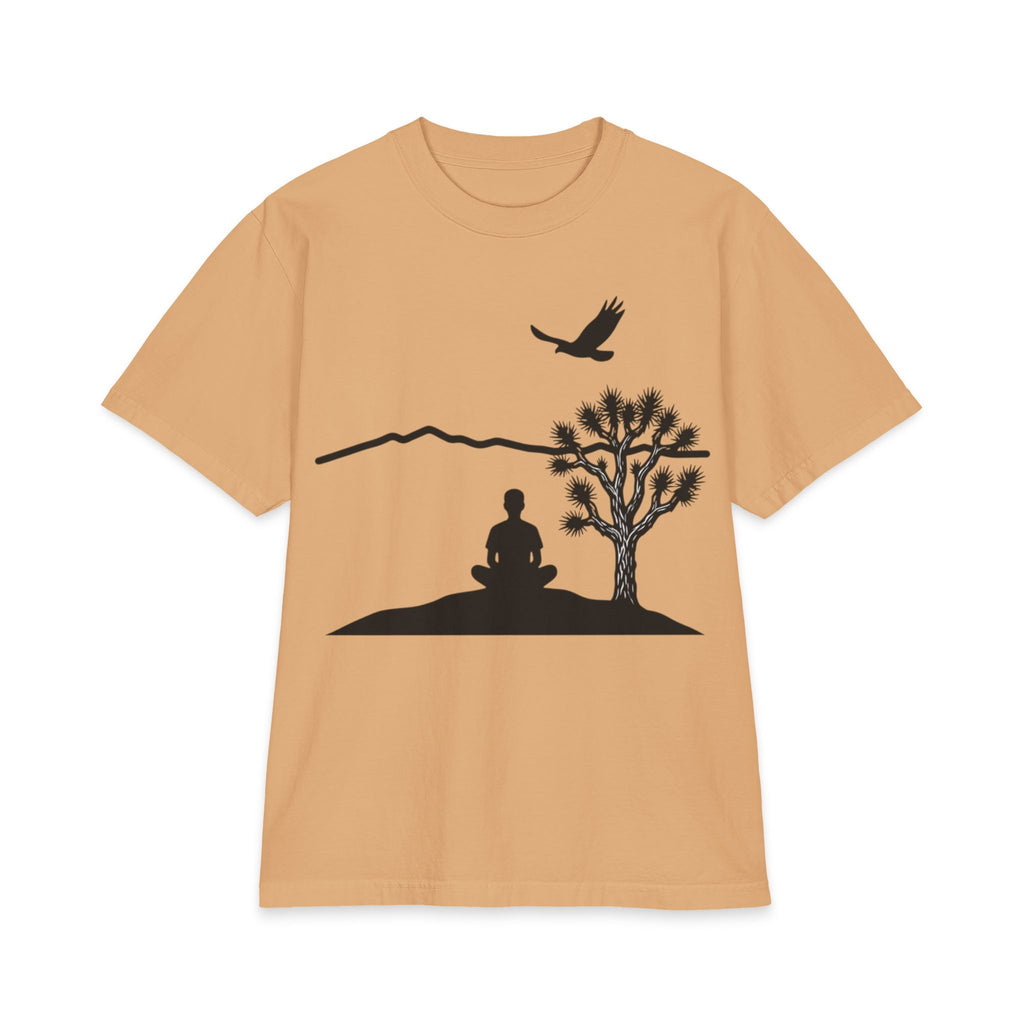 Desert Soul Male Silhouette Drop-Shoulder Tee