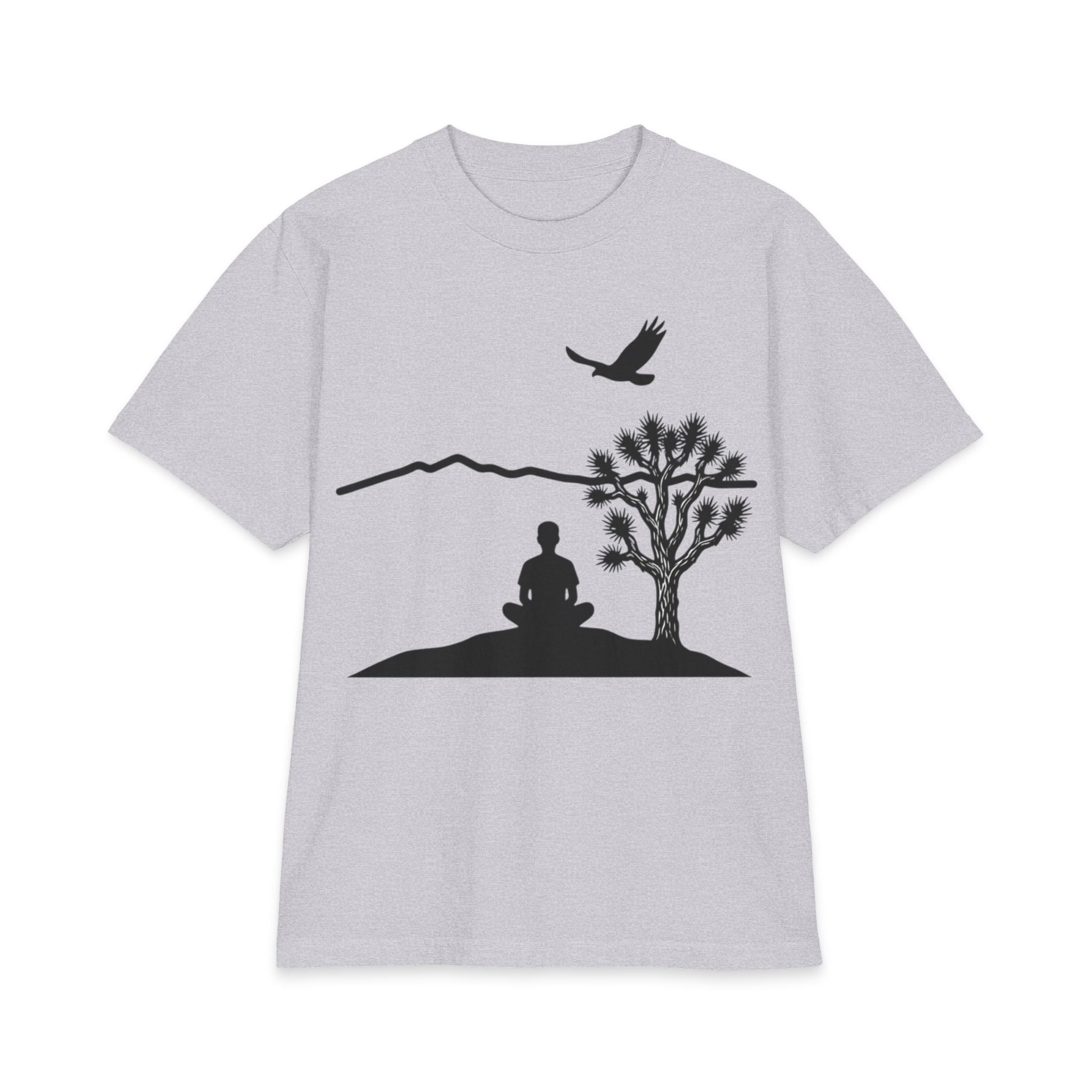 Desert Soul Male Silhouette Drop-Shoulder Tee