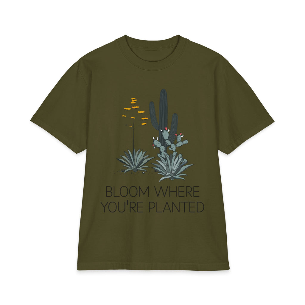 Bloom Where You’re Planted Drop-Shoulder Tee