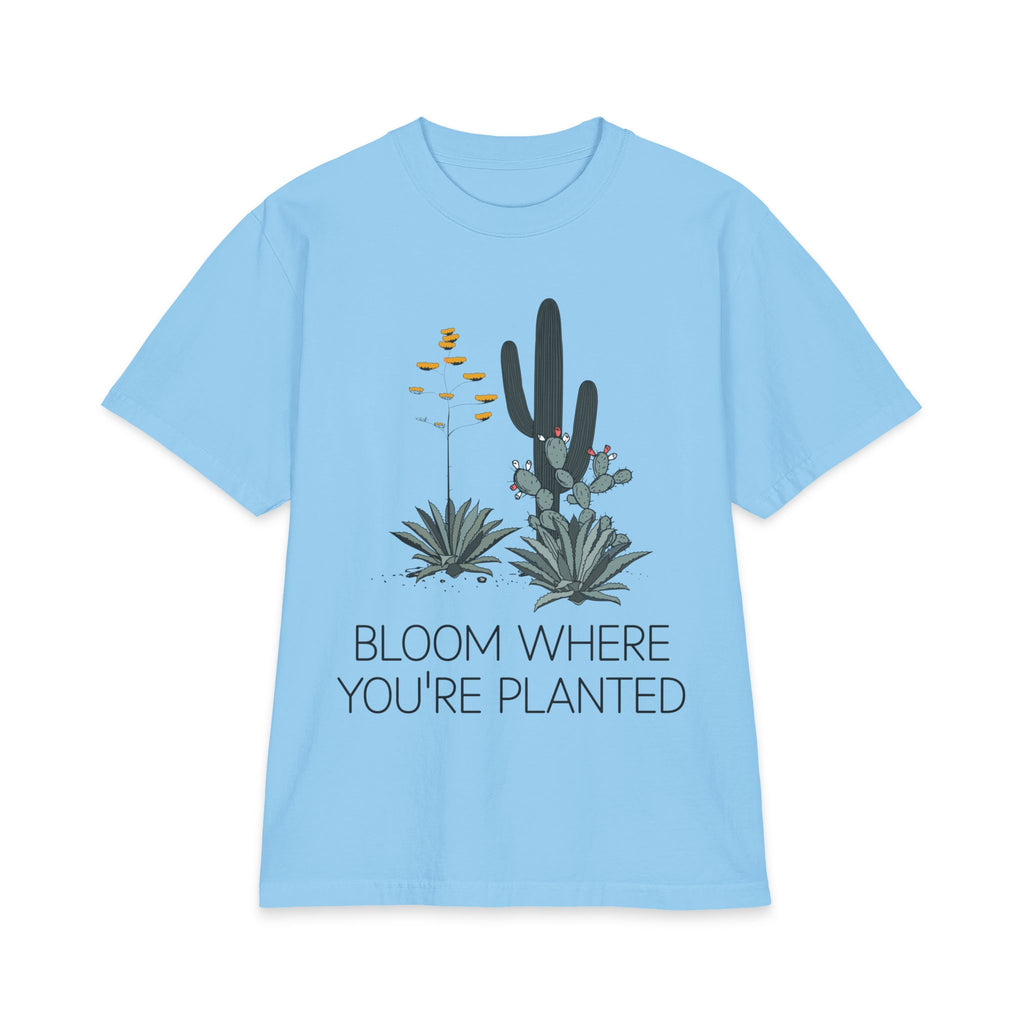 Bloom Where You’re Planted Drop-Shoulder Tee