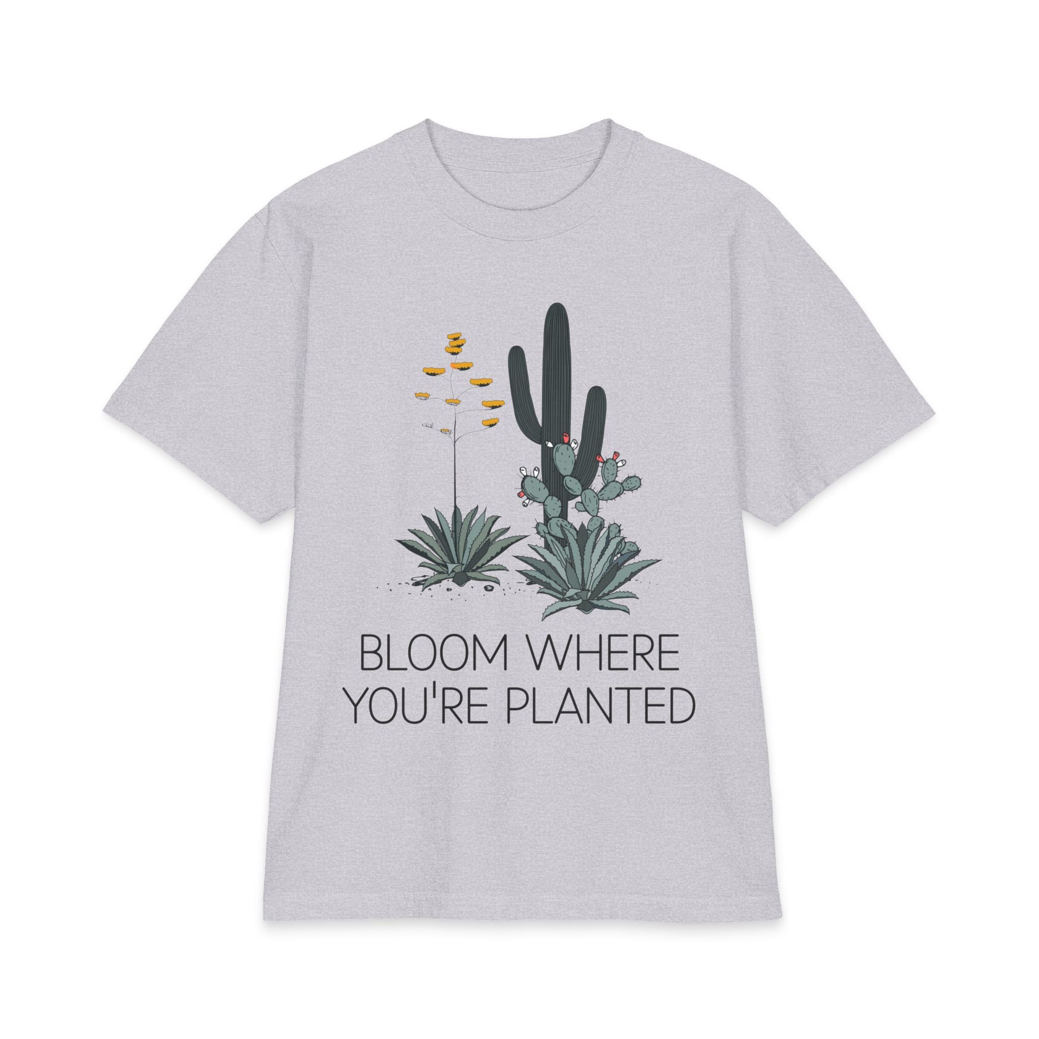 Bloom Where You’re Planted Drop-Shoulder Tee